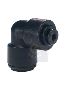 Raccordo in plastica DMfit riduzione a gomito 8mm - 4mm
