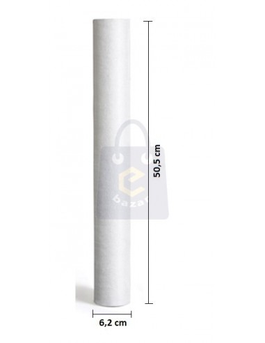 filtro sedimenti 20x2,5 pollici slim 5 micron per addolcitori e filtrazione acqua