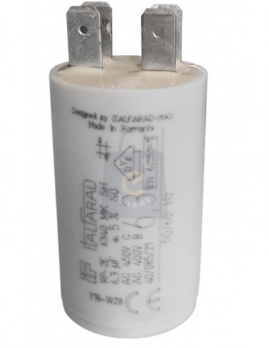 Condensatore di ricambio da 6,3 µf...