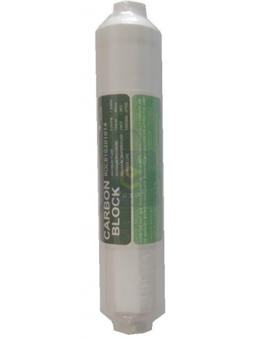 Filtro T33 10'' carbon block ROCB10201014