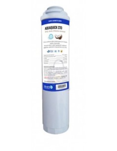Filtro Aquaquik a baionetta carbone in blocco con testata
