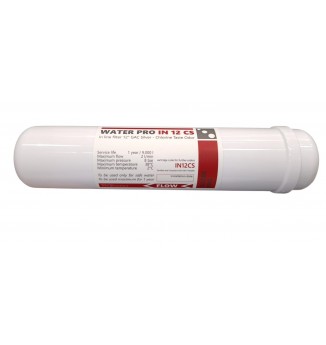 Filtro in line WATER PRO IN 12 CS argento GAC