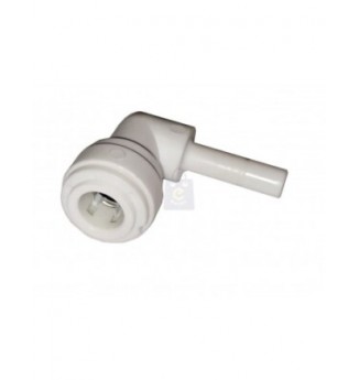 Raccordo gomito ingresso tubo 3/8 per codolo 1/4 depuratore acqua osmosi inversa