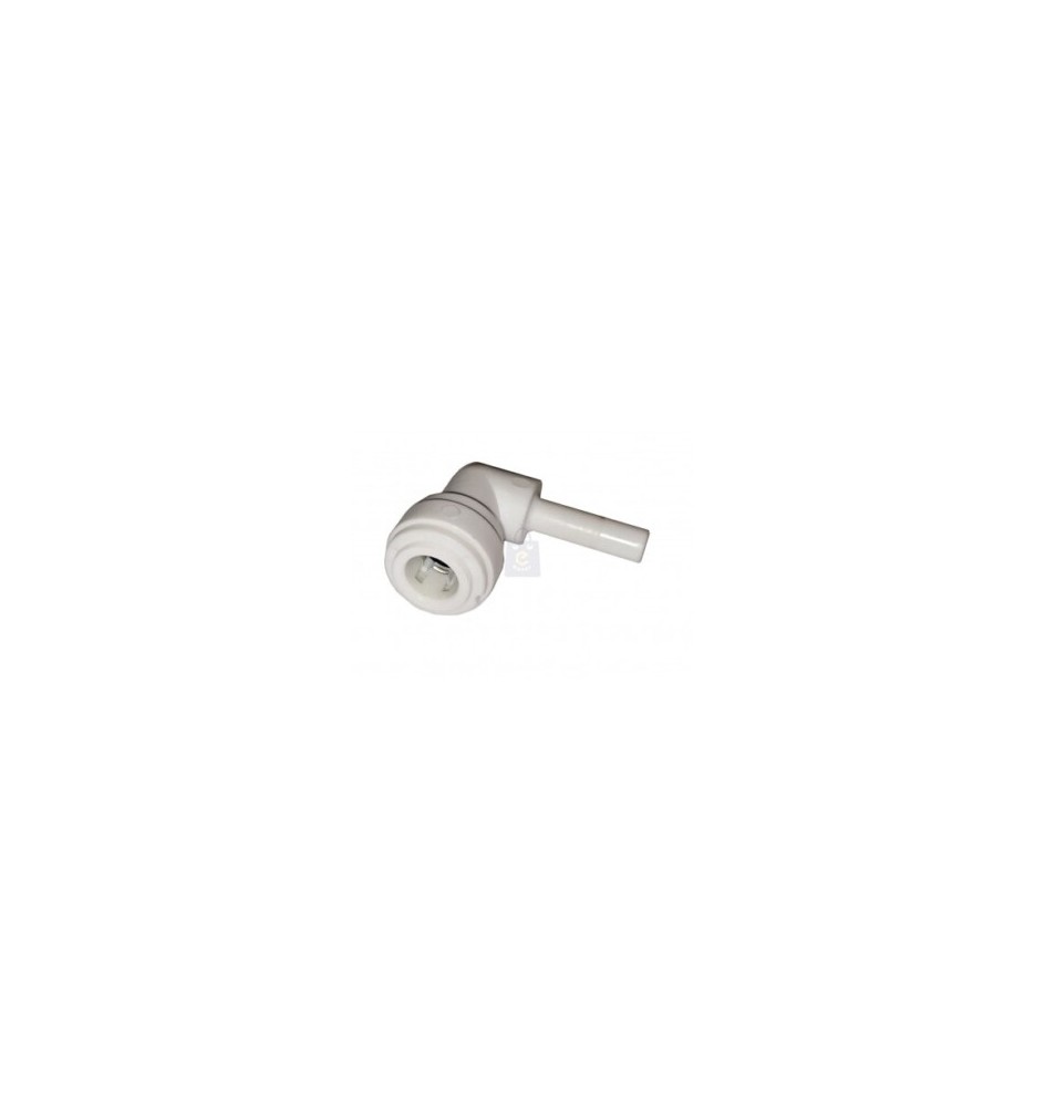 Raccordo gomito ingresso tubo 3/8 per codolo 1/4 depuratore acqua osmosi inversa