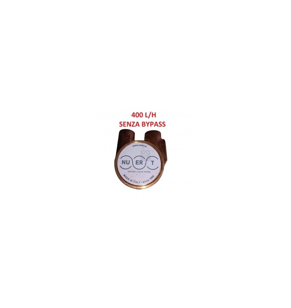Pompa rotativa a palette in ottone Nuert 400 l/h SENZA bypass depuratore ac
