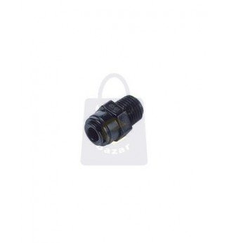 Raccordo maschio BSPT tubo 8mm per filetto maschio 1/8