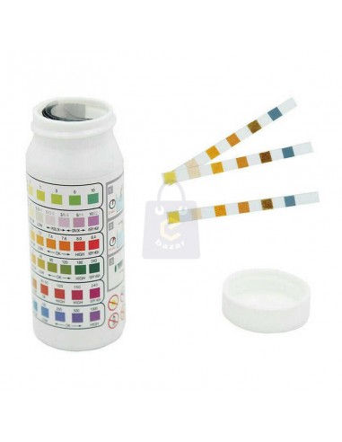 Kit test strisce 3 in 1 PH cloro e...