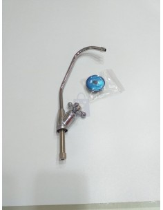 Rubinetto erogatore depuratore acqua osmosi inversa modello stella cromato1 via