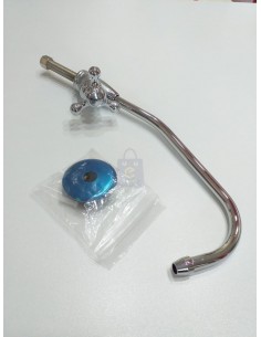 Rubinetto erogatore depuratore acqua osmosi inversa modello stella cromato1 via