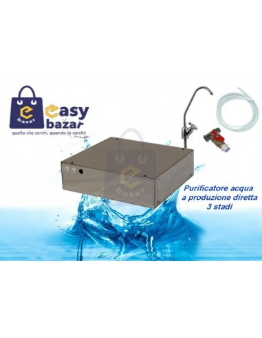 Depuratore acqua purificatore inox 3...