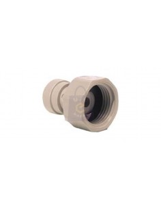Raccordo dritto tubo 3/8 filetto femmina 1/2 per depuratore acqua osmosi inversa